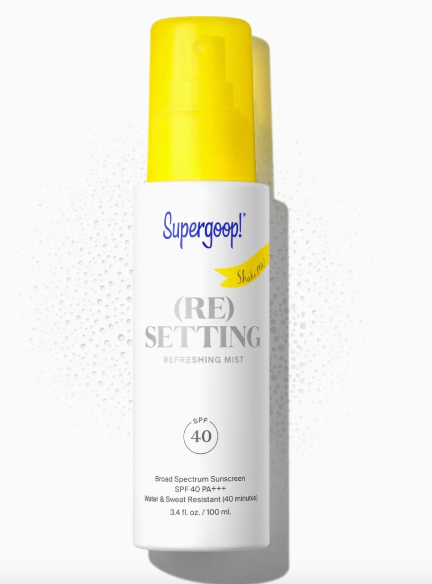 Supergoop Resetting Mist SPF 40