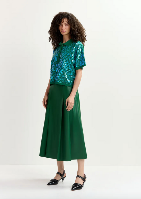 Essentiel Antwerp Glitz Polo Top