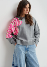 Load image into Gallery viewer, Essentiel Antwerp Gag Sequin Sweatshirt