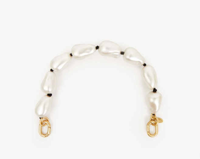 Clare V Baroque Pearl Top Handle Strap