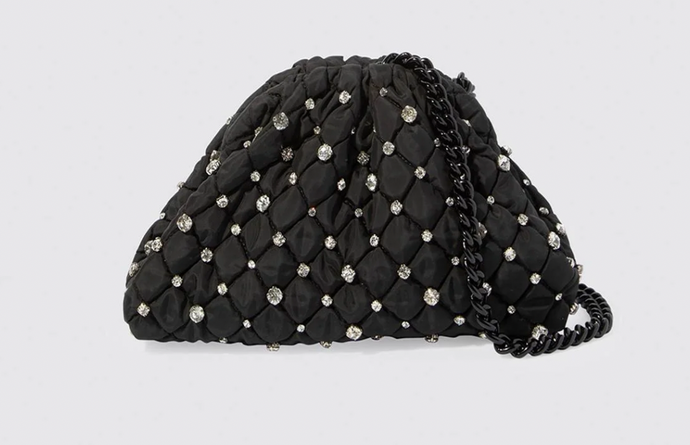 Maria La Rosa Embellished Clutch