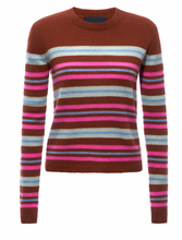 Load image into Gallery viewer, Le Superbe Stripe Crew Sweater