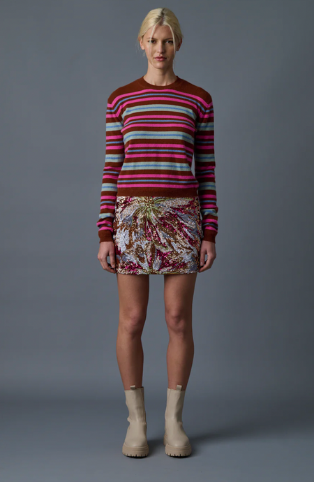 Le Superbe Stripe Crew Sweater