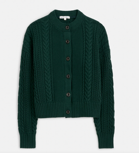 Alex Mill Nico Cable Knit Cardigan Sweater