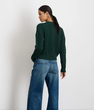 Load image into Gallery viewer, Alex Mill Nico Cable Knit Cardigan Sweater