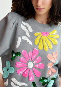 Essentiel Antwerp Hun Flower Sweatshirt