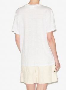 Isabel Marant Etoile Zewel Logo Tee