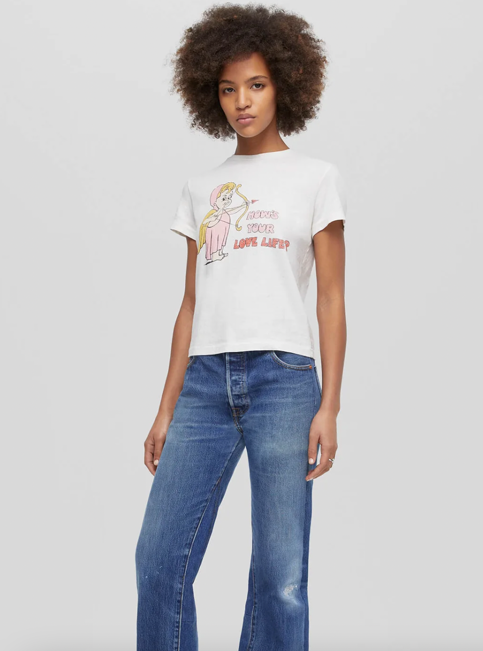 Re/Done Classice Love Life Tee